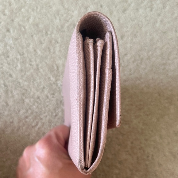 Bulgari Dusty Pink Leather Wallet - Picture 12 of 12